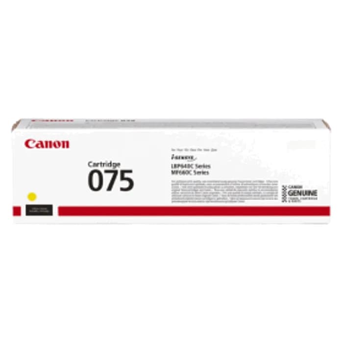Toner Canon CRG-075Y, Yellow