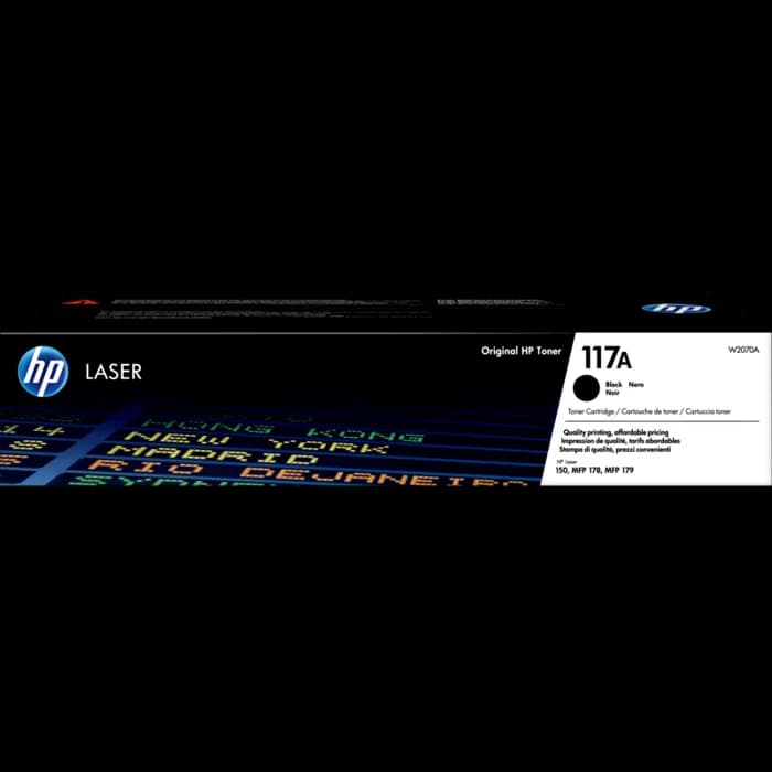 Toner HP 117A, W2070A, Black