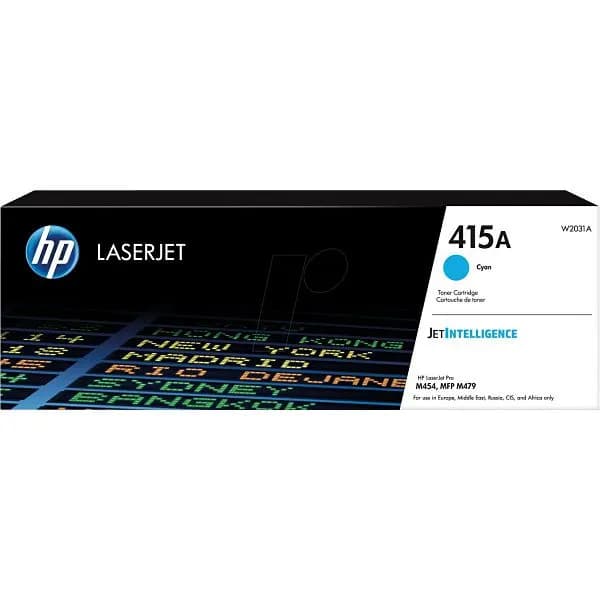 Toner HP 415A, W2031A, Cyan