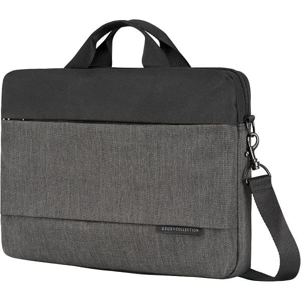 Torba za prijenosno računalo Asus Eos 2, do 15.6", crno-siva