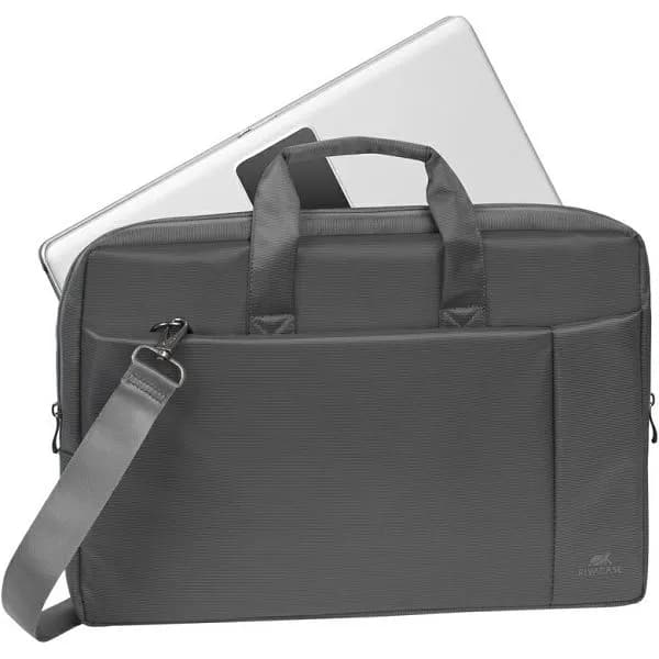 Torba za prijenosno računalo Rivacase Central 8251, do 17.3", siva