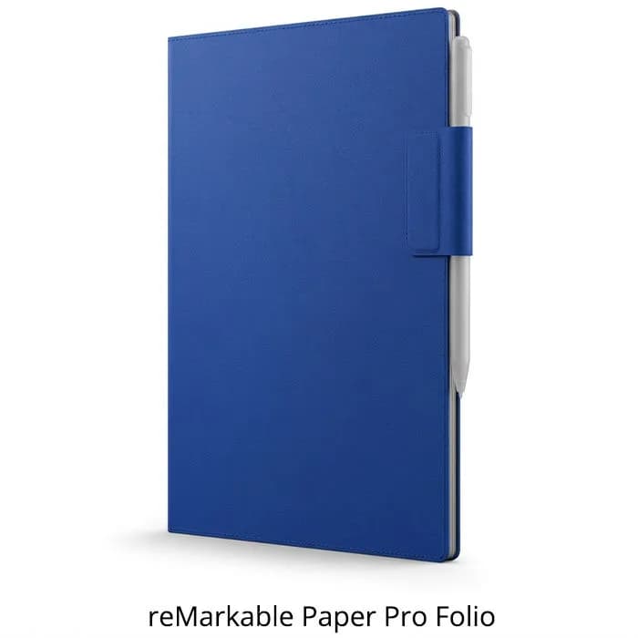 Torbica za tablet reMarkable Book Folio, za reMarkable Paper Pro, plava