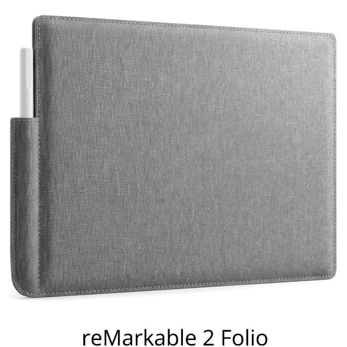 Torbica za tablet reMarkable Folio, za reMarkable 2, siva