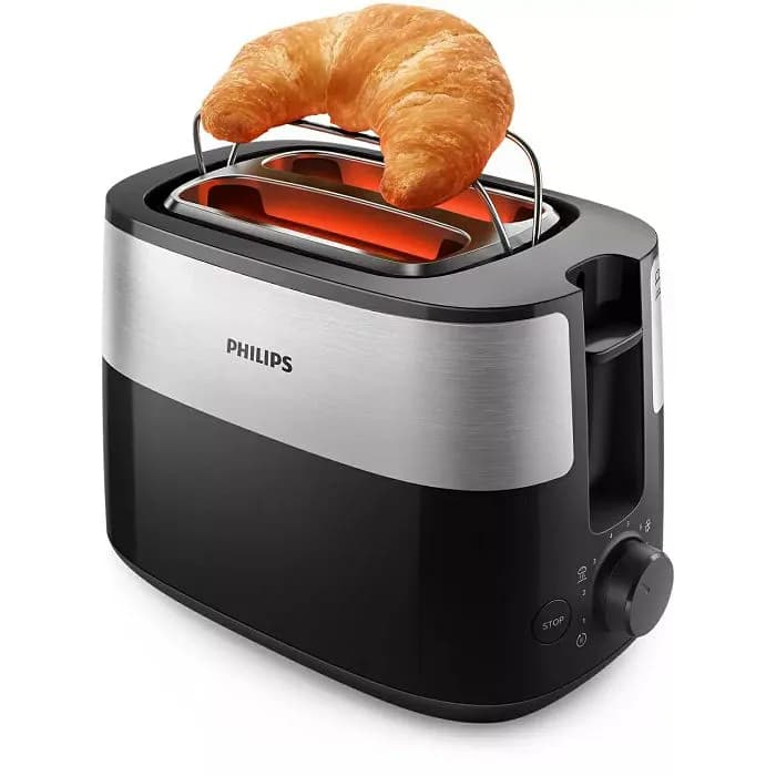 Toster Philips Daily Collection HD2516/90, 830W, crno-sivi