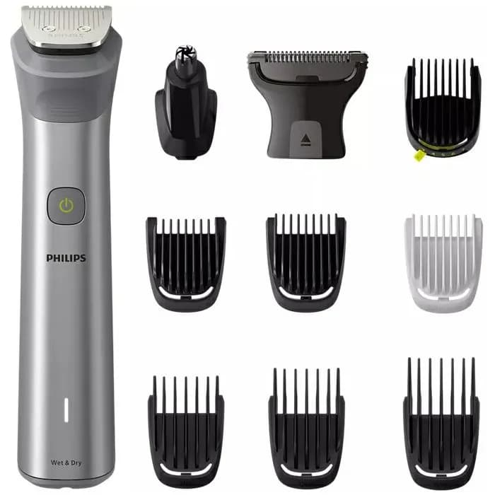 Trimer Philips All in One 5000 Series MG5930/15, 11 nastavaka, sivi