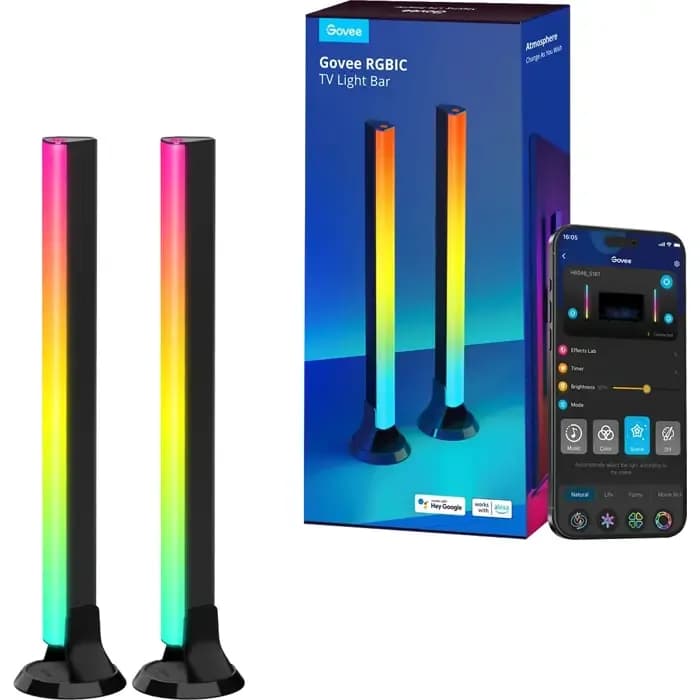 TV lampe Govee TV Light Bars, H6046, WiFi, Bluetooth, RGBIC, za 45-70"