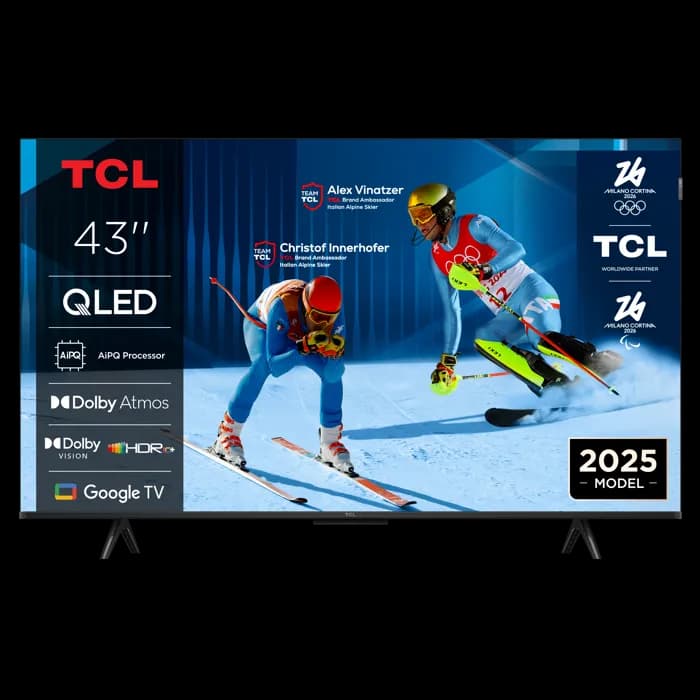 TV TCL 43" 43P7K, QLED, 4K, Smart TV