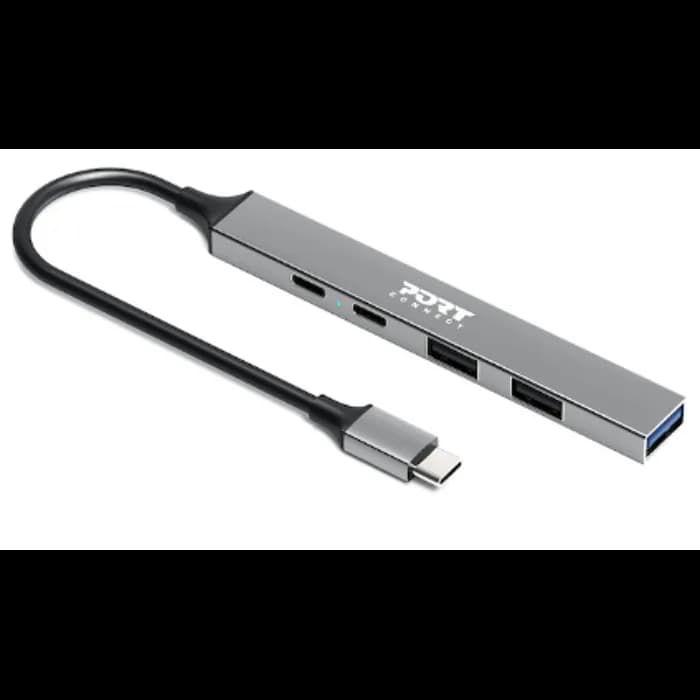 USB Hub Port USB 5 PORTS 3A+1C+PD 100W-for BtoC
