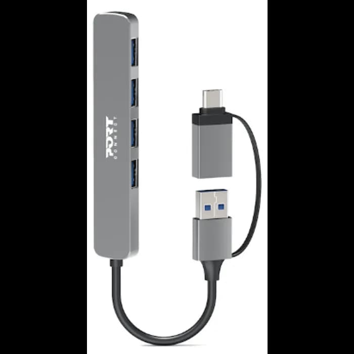 USB Hub Port USB-C/A 4 porta USB-A 3.0 5Gbps