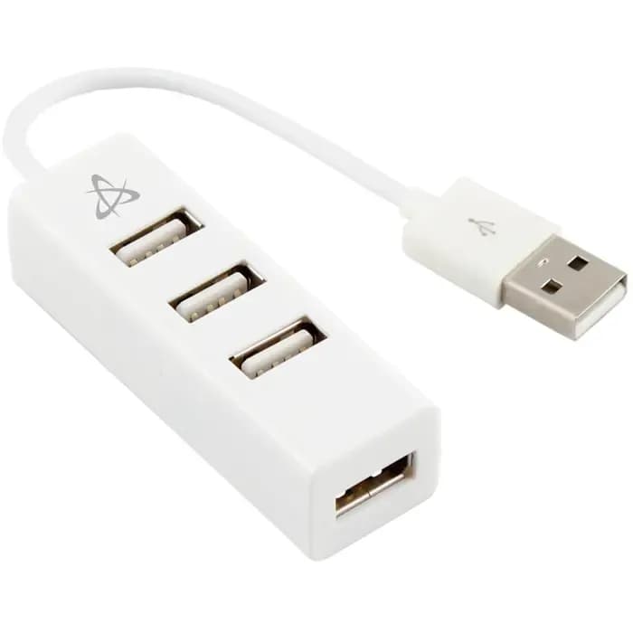 USB Hub SBOX H-204, 4xUSB-A 2.0, bijeli