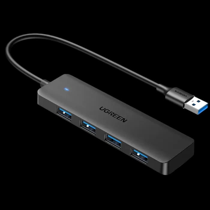 USB Hub Ugreen 35574, 4xUSB-A 3.0, crni