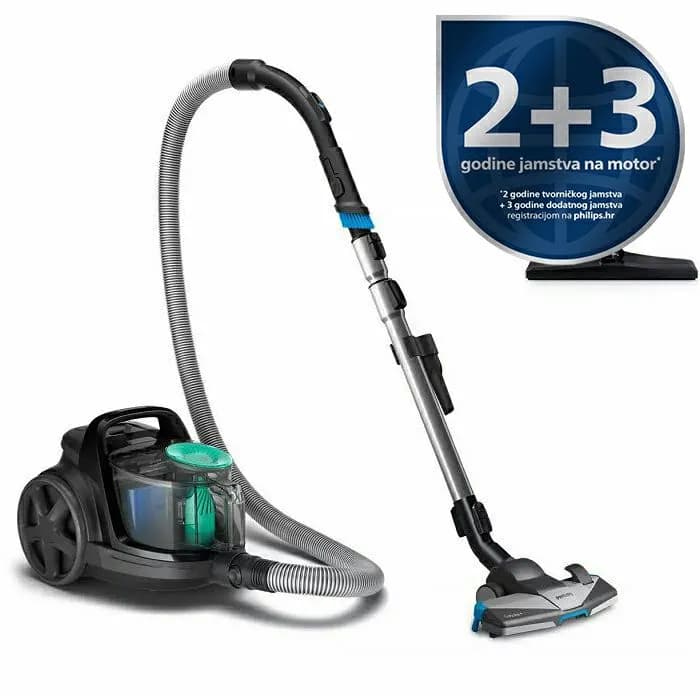 Usisavač Philips 5000 Series FC9550/09, 1.5L, 900W, crni
