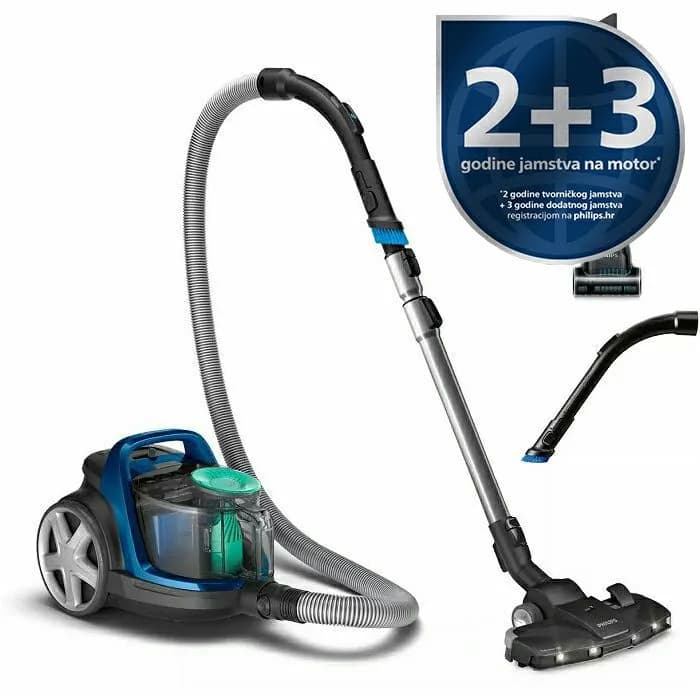 Usisavač Philips 5000 Series FC9557/09, 1.5L, 900W, plavi
