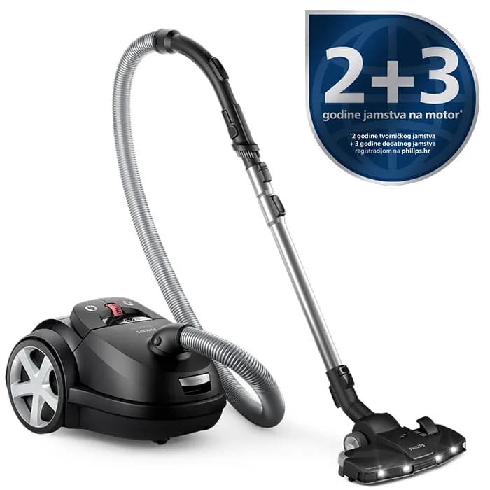 Usisavač Philips 8000 series XD8122/10, 4L, 899W, crni