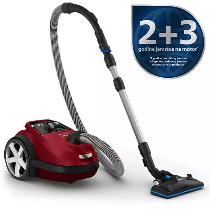 Usisavač Philips Performer Silent FC8781/09, 4L, 750W, crveni