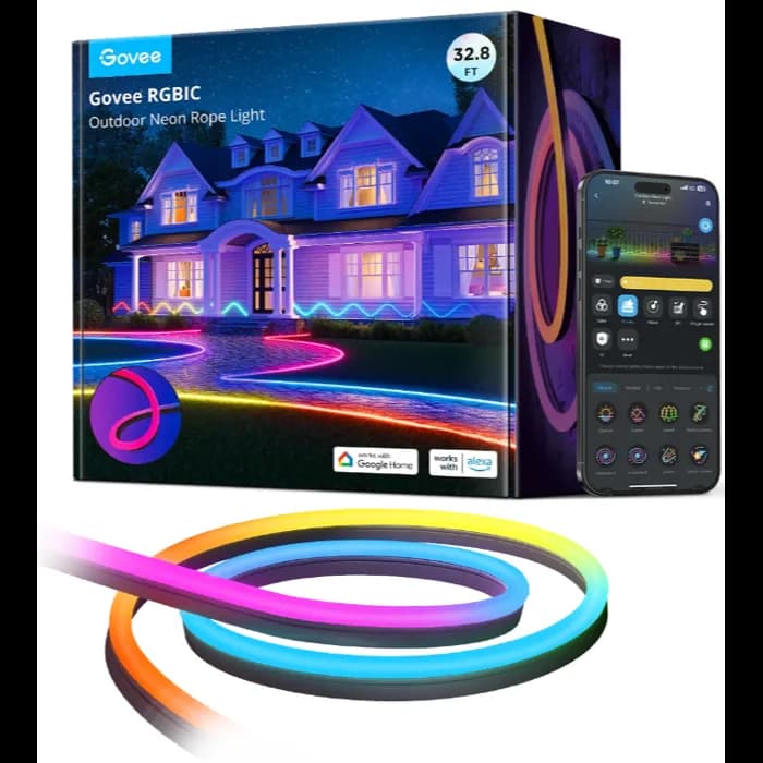 Vanjska LED traka Govee H61A8, 10.0m, WiFi, Bluetooth, RGBIC