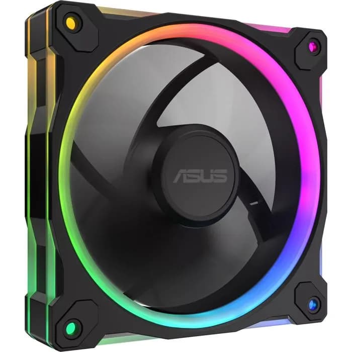 Ventilator za kućište Asus Prime MR120 ARGB, 120mm, ARGB, PWM, crni