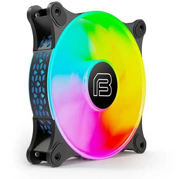 Ventilator za kućište Bit Force Spectrum CF 3 LED, 120mm, LED, crni