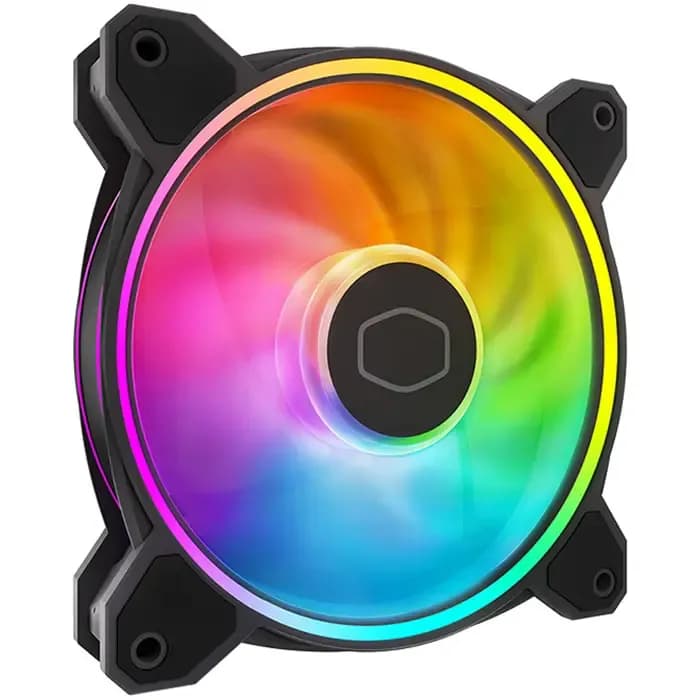 Ventilator za kućište Cooler Master MasterFan MF120 Halo 2, 120mm, ARGB, PWM, crni