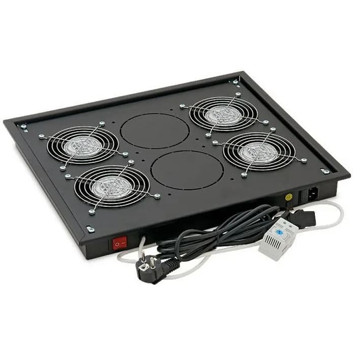 Ventilatorska jedinica Triton RAB-CH-X04-X3, 4 vent. + termostat, crna