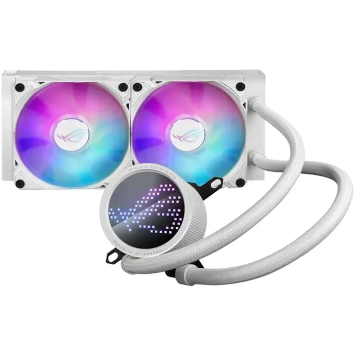 Vodeno hlađenje Asus ROG Ryuo III 240 ARGB White, 2x120mm, Intel i AMD, bijelo