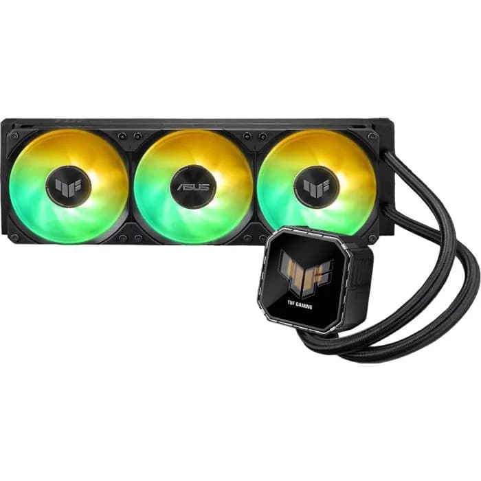 Vodeno hlađenje Asus TUF Gaming LC III 360 ARGB LCD, 3x120mm, Intel i AMD, crno