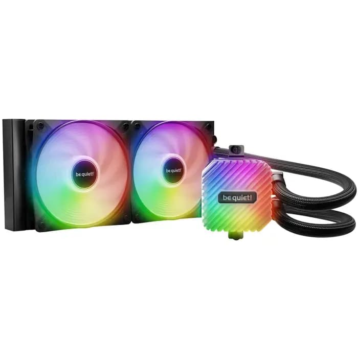 Vodeno hlađenje Be quiet! Light Loop, 2x120mm ARGB, Intel i AMD, crno