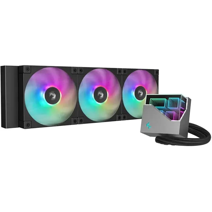 Vodeno hlađenje DeepCool LT360 ARGB, 3x120mm, Intel i AMD, crno