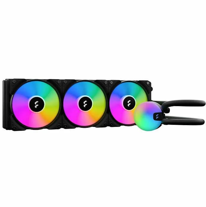 Vodeno hlađenje Fractal Lumen S36 RGB v2, 3x120mm, Intel i AMD, crno