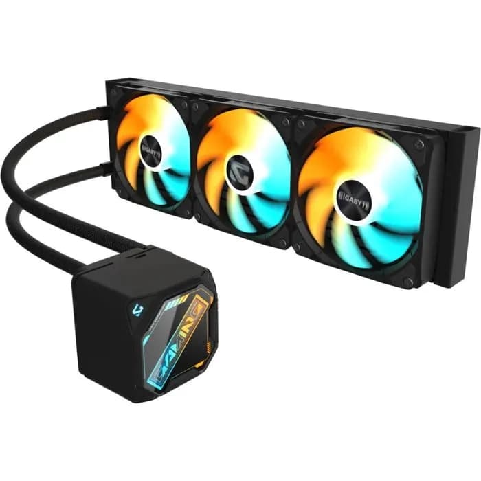 Vodeno hlađenje Gigabyte Gaming 360, 3x120mm, Intel i AMD, crno