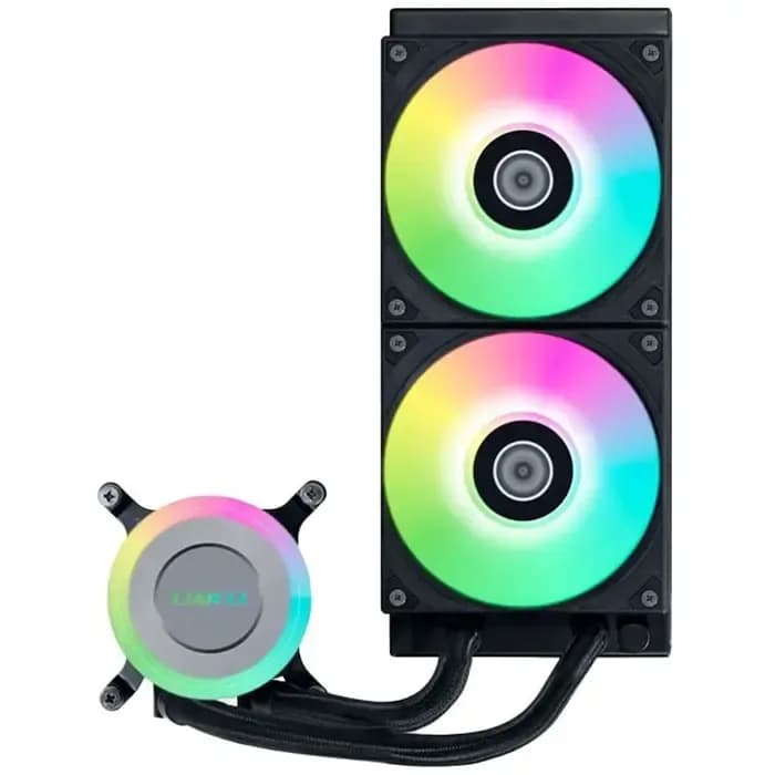 Vodeno hlađenje Lian Li GA II Lite 240 RGB, 2x120mm, Intel i AMD, crno