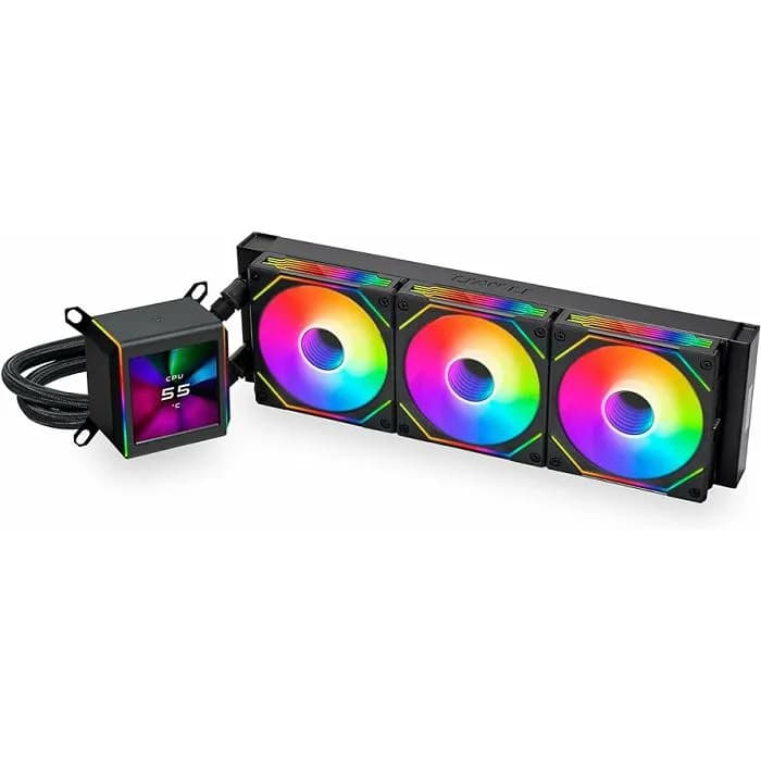 Vodeno hlađenje Lian Li Galahad II LCD SL-INF, 3x120mm ARGB, Intel i AMD, crno