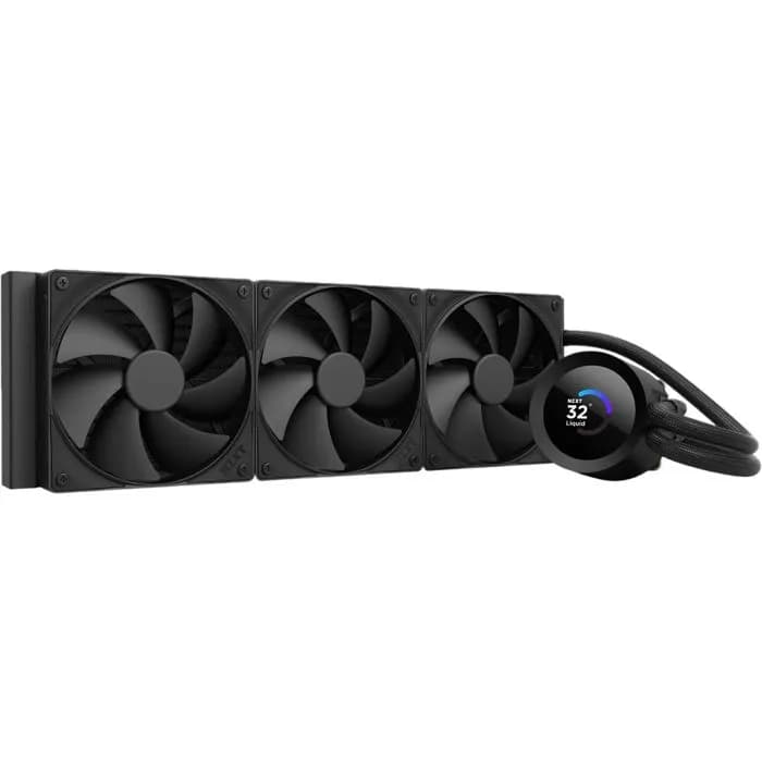 Vodeno hlađenje NZXT Kraken Plus 360, 3x120mm, Intel i AMD, crno