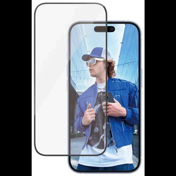 Zaštitno staklo za mobitel PanzerGlass Ultra-Wide Fit, za Apple iPhone 15 i 16