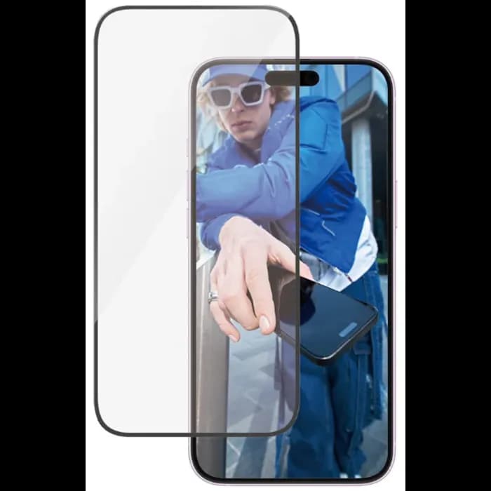 Zaštitno staklo za mobitel PanzerGlass Ultra-Wide Fit, za Apple iPhone 15 Plus i 16 Plus