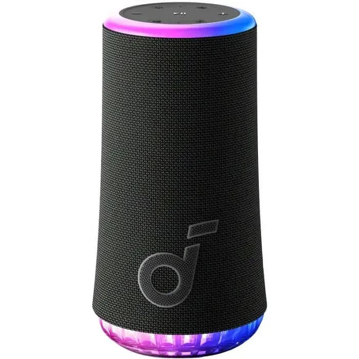 Zvučnik Anker Soundcore Glow A3166G11, bežični, bluetooth, vodootporan IP67, 30W, crni