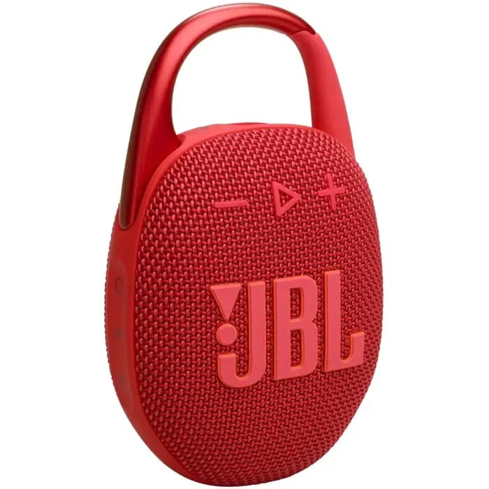 Zvučnik JBL Clip 5, bežični, bluetooth, vodootporan IP67, 7W, crveni, JBLCLIP5RED