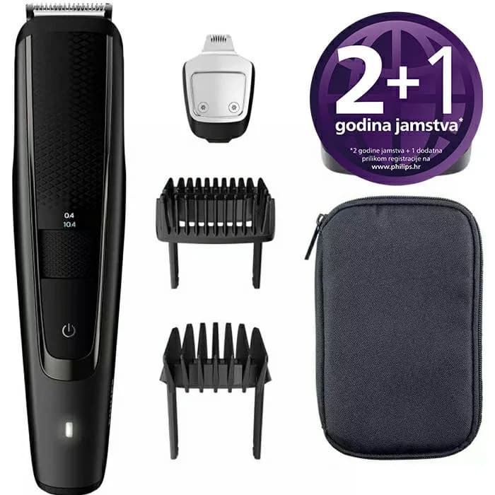 Šišač za bradu Philips Beardtrimmer 5000 Series BT5515/15, crni