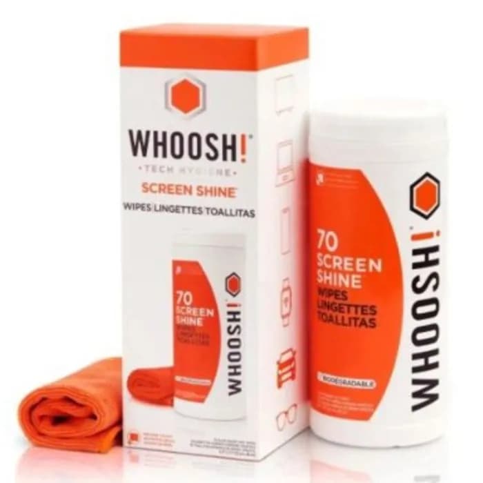 Maramice za čišćenje WHOOSH! Screen Shine Wipes 70 canister
