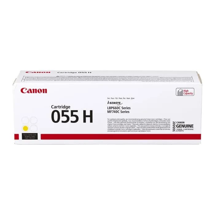 Toner Canon CRG-055HY, Yellow