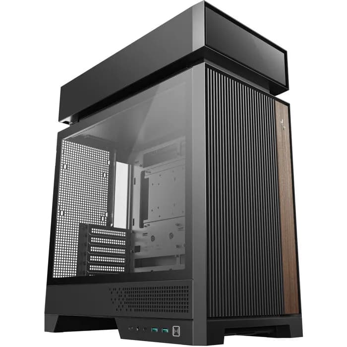 Kućište DeepCool CL660, Midi tower, kaljeno staklo, bez napajanja, ATX, crno