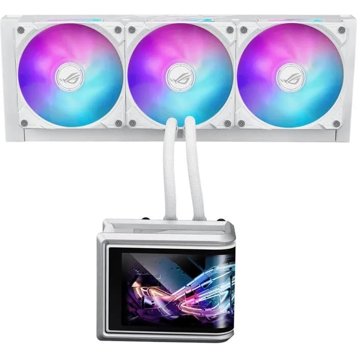 Vodeno hlađenje Asus ROG Ryuo IV SLC 360 ARGB, 3x120mm, Intel i AMD, bijelo