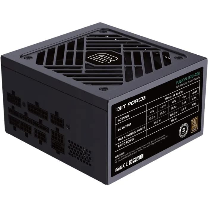 Napajanje Bit Force Supreme GPS-750 ATX 3.1, 750W, 80+ Gold, modularno, ATX