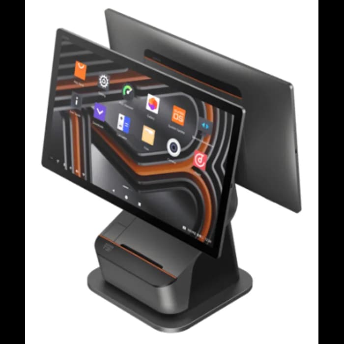 Terminal Sumni T3 PRO MAX, NFC, 39.6 cm (15,6''), Full HD, USB, USB-C, BT (BLE), Ethernet, Wi-Fi, black, orange