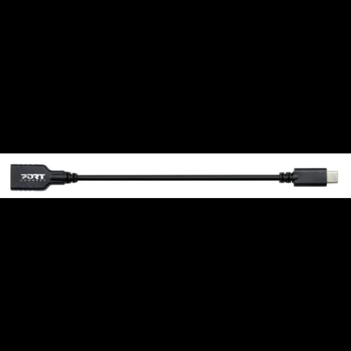 Adapter Port 900133, USB-C (M) na USB-A 3.0 (Ž), crni