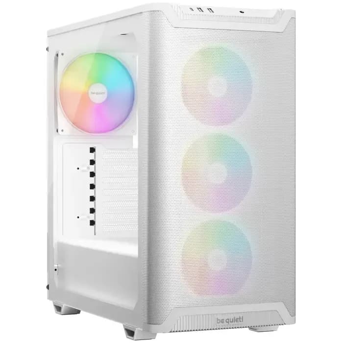 Kućište Be quiet! Pure Base 501 LX White, Mid tower, kaljeno staklo, bez napajanja, ATX, bijelo