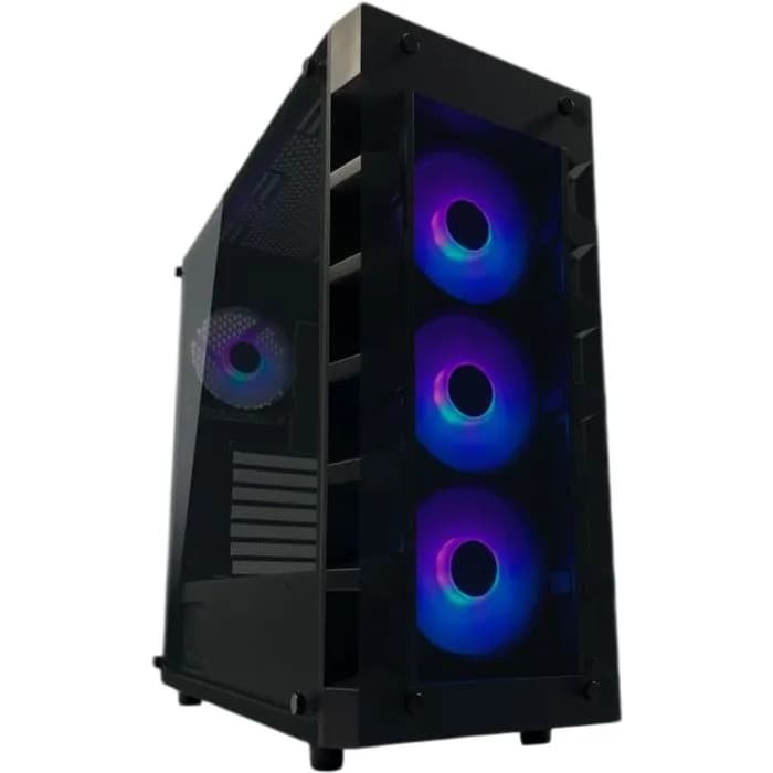 Kućište LC-Power Gaming 709B Solar System X, Midi tower, kaljeno staklo, bez napajanja, ATX, crno