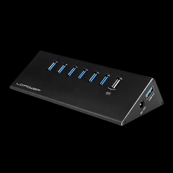 USB Hub LC-Power 7x USB 3.0 hub + strujni adapt