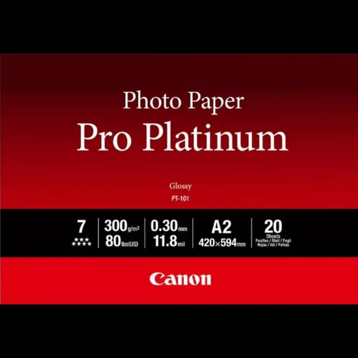 Foto papir Canon PT-101 Pro Platinum, A2, 300g, 20 listova