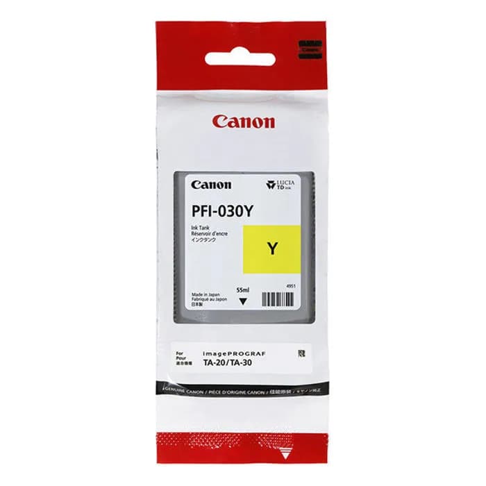 Tinta Canon PFI-030, Yellow